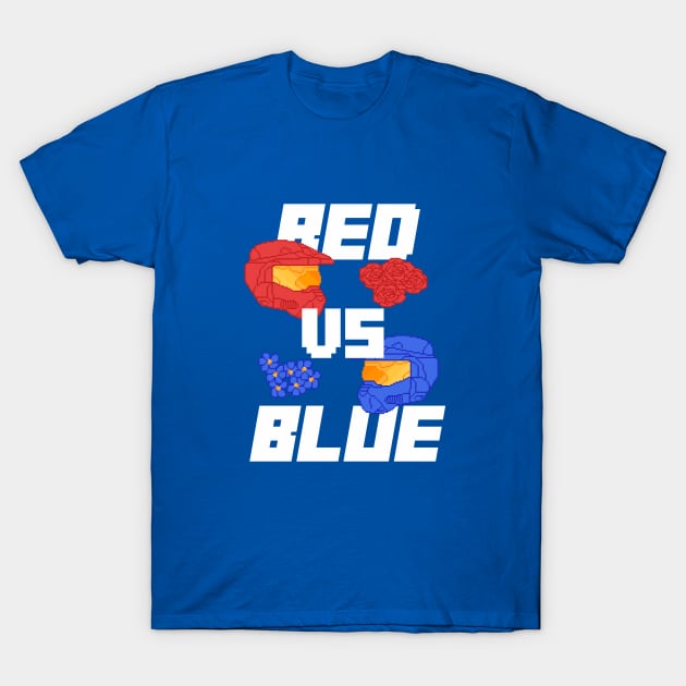 Roses Are Red, Violets Are Blue T-Shirt by fisto